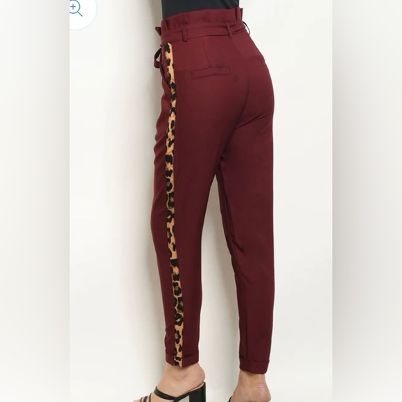 ANIMAL LINES PAPER BAG PANTS Sz XL - Picture 2 of 11